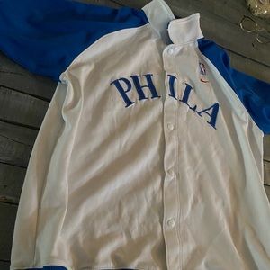 Vintage 1989 76ers Warm Up -Short sleeve